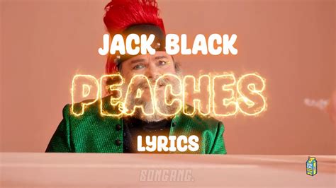 Jack Black helped The Super Mario Bros. Movie hit "Peaches" go viral early this year. ... We fleshed it out and made it more of a song with more lyrics and melody and stuff. And I was like, ‘Ooh ...